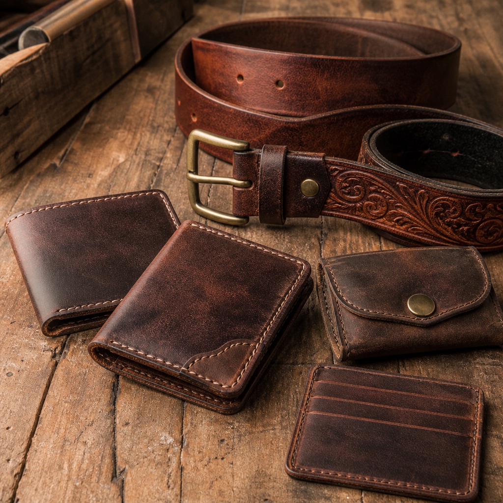 Handcrafted leather goods from Teton Leather Goods